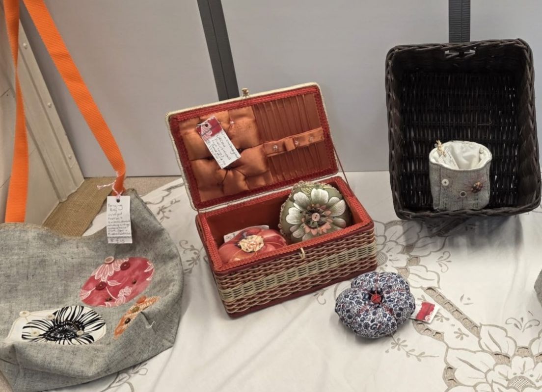 Caroline Welch stitched goods